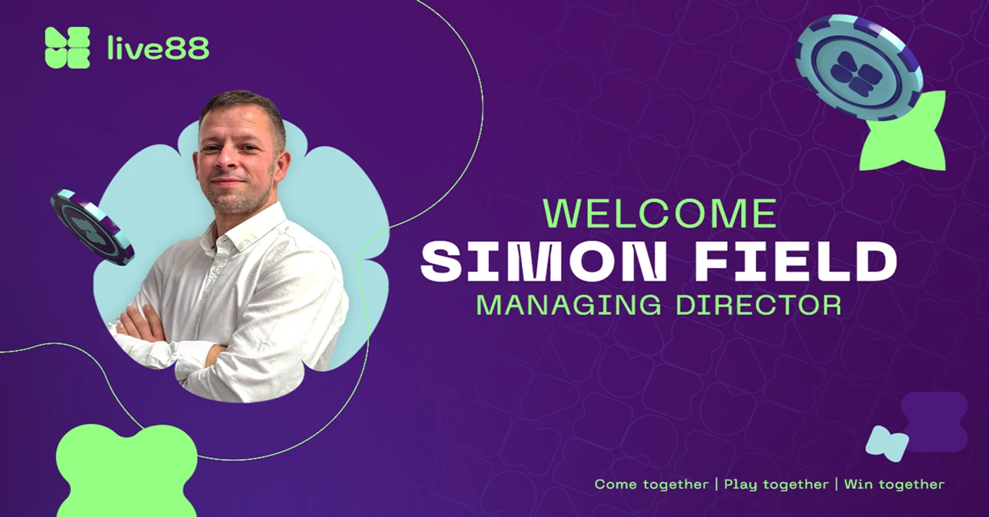 Live88 appoints Simon Field as managing director